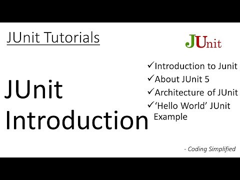 JUnit Tutorial - 1: Introduction to Junit
