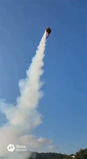 A monkey in a firework?