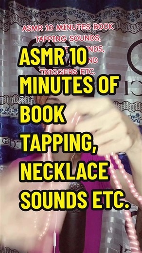 Relaxing ASMR Sounds: 10 Minutes of Book Tapping and Triggering Delights