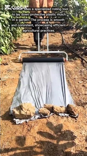 Automated Garden Mulching Technique