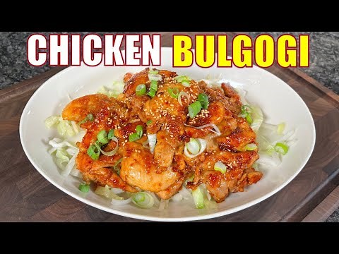 How to Make DELICIOUS Korean Chicken Bulgogi at Home 🤩😘