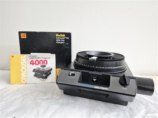 Professionally Serviced Kodak Carousel 4000 Slide Projector Fully Functional - Etsy