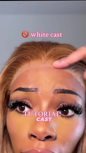 How to get rid of white cast on lace ✨ #thewigslayers #fypp #hdlacewig #wiginstall