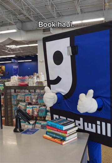 Discover Goodwilly's Impressive Book Stack