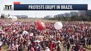 7.2K views · 171 reactions | As the COVID death toll in Brazil passes half a million, people have had enough and are taking to the streets to protest President Jair Bolsonaro. | The Young Turks | Facebook