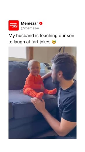 MEMEZAR • MEMES & MEME-CULTURE on Instagram: "🐣 Baby laughter is one of the most contagious sounds there is. It comes out suddenly, without restraint, and turns even the simplest moment into something joyful. The reaction is pure and unfiltered. What makes it special is the effect it has on everyone else. One laugh can lift a room instantly, reminding people how powerful happiness can be when it is completely genuine. 🎥 ViralHog"