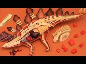 DinosaurDismantling -Stegosaurus -Godzilla,Jurassic World Stop Motion-