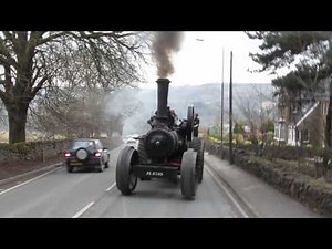 Overtaking with a steam engine.