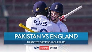 Pakistan vs England | Third Test, day two full highlights