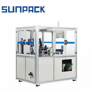 [Hot Item] Mobile Automatic Counting Stacking Banding Machine with Friction Feeder