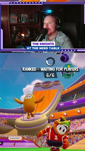 Are the fall guys all on toilets? More on that tonight during world news tonight. #crownjam #gaming