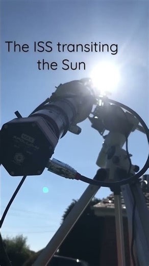 I Zoomed into the International Space Station (ISS) With My Telescope