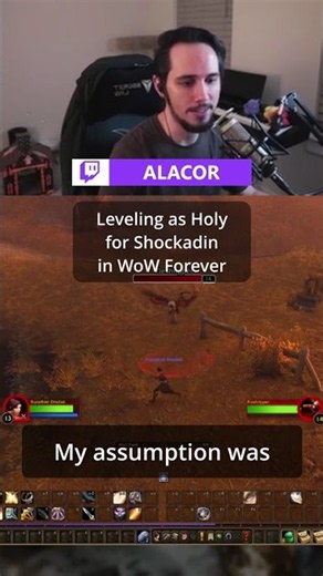 Shockadin Leveling in WoW Forever #gaming #worldofwarcraft #forever