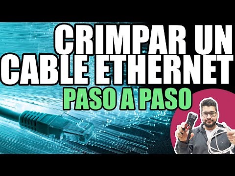COMO CRIMPAR UN CABLE DE RED | PONER CONECTOR RJ45 A CABLE ETHERNET