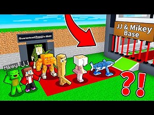 JJ and Mikey Found a SECRET WAY in STEAL A BRAINROT To Prank in Minecraft - Maizen