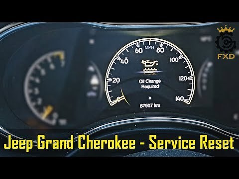 Oil Change Required Warning Reset - Jeep Grand Cherokee