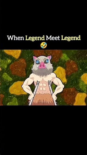 inosuke funny. demon slayer #demonslayer