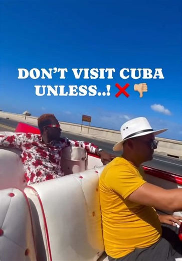 DON’T VISIT CUBA UNLESS..! ❌ 👎🏼 You want to have the time of your life seeing Cuban culture Cuba is a colorful and vibrant country with some of the most amazing people you will ever meet. But before you visit you will need to do your research to avoid any surprises. Here are a few things you should know: 1. Currency: The official currency used in Cuba is Cuban pesos. I advise changing your money to USD and finding a reliable person to exchange it for Cuban pesos when you arrive in Cuba since t