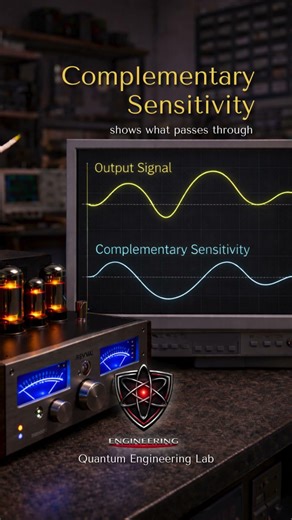 Complementary sensitivity shows what passes through #quantumengineeringlab #music #amplifierdesign