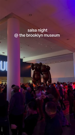 New York Locals on Instagram: "Free salsa nights are back at the Brooklyn Museum (@brooklynmuseum) and they’re bringing the energy. 💃🔥 Start with a beginner-friendly lesson at 6 pm, then stay for live music, social dancing, and performances from some of the best Latin dance crews around. 🗓️ Thursday, February 12, 6–9:30 pm 🎟️ Admission is limited and first come, first served 🎥: tt- meet.rickyy #newyorklocals"
