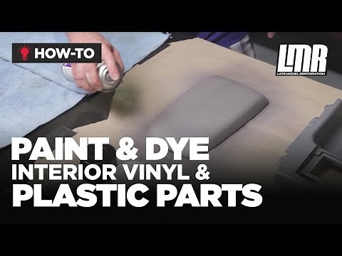 How To Paint/Dye Interior Vinyl & Plastic Parts - Mustang & Lightning Tech (Fox Body, SN95 & S197)