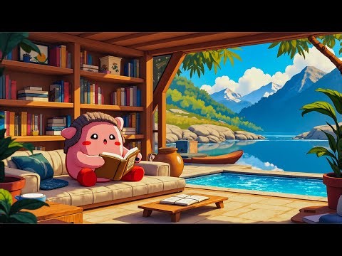 Kirby Lakeside Retreat 📖 Calm Lofi Beats to Read, Focus & Reflect