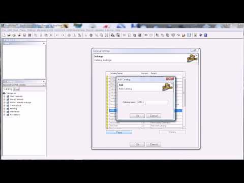 Using Catalog Settings to Make a Duplicate Catalog