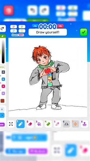 Roblox Character! Draw me roblox #roblox #robloxart #art #drawing #shorts