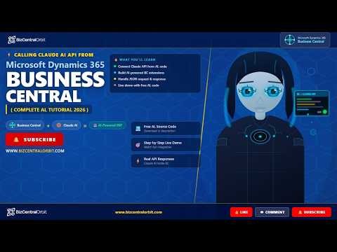 Business Central AI Integration Tutorial | Claude API + AL Development