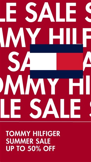 Enjoy the summer in unique Tommy style with up to 50% off your new favourites! Save while you still can! | Tommy Hilfiger