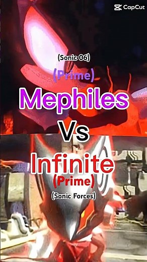 Mephiles vs Infinite