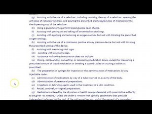 Assistance with Self Administered Medication 2016