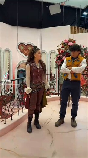 🚨 Kiara Romero and Alexandro Byrd stun in new video on set of Descendants Wicked Wonderland