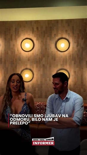 Luna i Marko obnovili ljubav na odmoru