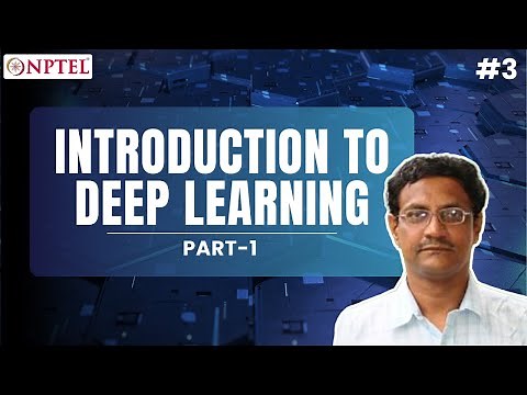 #3 Introduction to Deep Learning | Part 1 | Modern Computer Vision