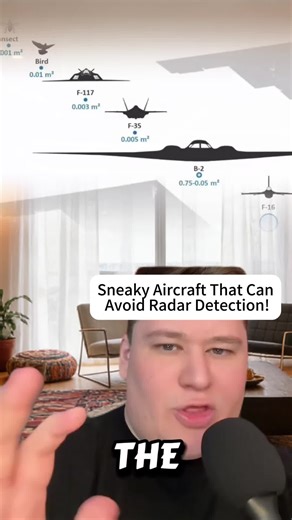 Sneaky Aircraft That Evade Radar Detection