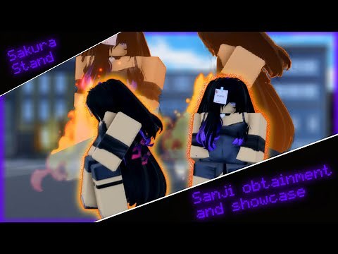 Sanji obtainment & showcase [Sakura Stand]