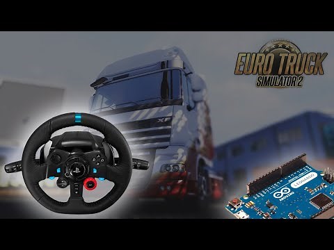 Cockpit Caseiro - Chave de Seta, Farol e Limpador de Para-brisa com Arduino no Euro Truck ETS2