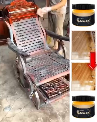 Bring your furniture back to life with our natural Beeswax Furniture Polish! 🐝✨ Nourish wood, restore shine, and protect your favorite pieces from drying or cracking — all with the power of pure beeswax. Safe, easy to use, and perfect for every home that loves timeless beauty. 💛 | Life Solution