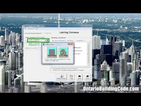 Ontario Building Code Limiting Distance