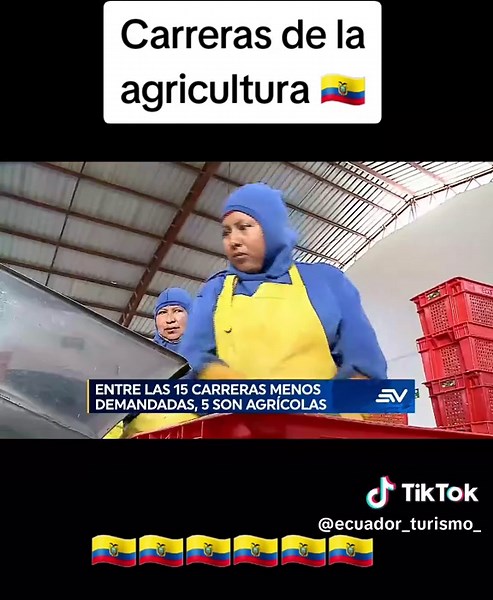 Carreras en Agricultura en Ecuador: Estudio y Oportunidades