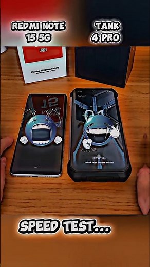 🤯💀 REDMI NOTE 15 5G VS TANK 4 PRO SPEED TEST 🤯💀