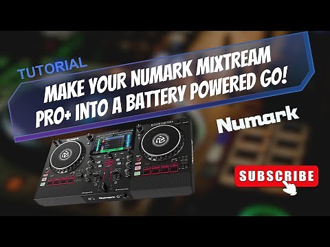 TURN YOUR NUMARK MIXSTREAM PRO+ INTO A BATTERY OPERATED NUMARK MIXSTREAM PRO GO!