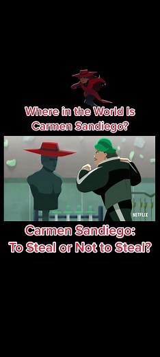 A cover of the 1991 theme song thats played at the end of Carmen Sandiego: to steal or not to steal? #carmensandiego #netflix #song #cartoon #clips #movieclips #carmen #whereintheworldiscarmensandiego
