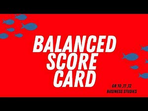 Balanced Scorecard Explained | Business Studies Grade 10–12