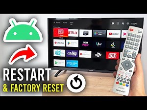 How To Restart or Factory Reset Android TV - Step By Step