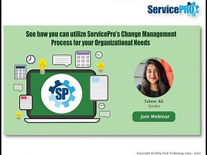 Change Management in ServicePRO®