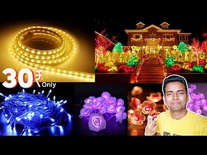 Diwali led String tuni lights | Home Decoration LED festival lights | Diwali Multicolour led light 🔥