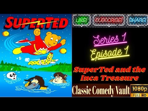 SuperTed, series 1, Episode 1, SuperTed and the Inca Treasure, HD