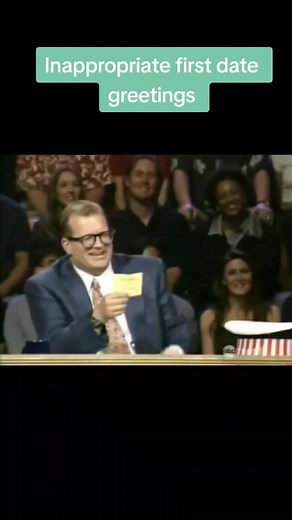 Inappropriate first date greetings? #whoselineisitanyway #reelsfb #becauseitsagoodday | Because it's a good day